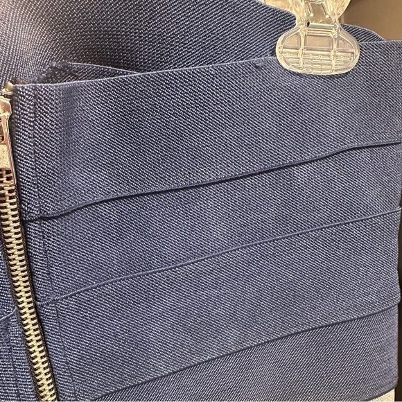 Pleasure Doing Business Bandage Evening Dress in NavyGhostApple Size L Large NWT - Picture 14 of 16